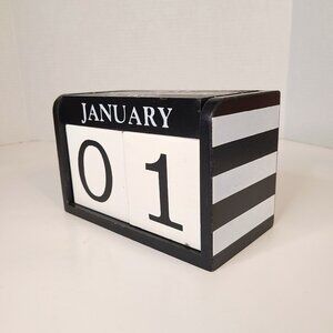 Vintage Fiddlestix Paperie Block Calendar